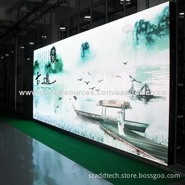 Indoor LED Sign with Easy Locking Design, for Simple Installation and Flat Screen Surface